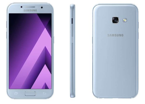 reacondicionado Samsung Galaxy A3 original A320F 4.7 pulgadas Super AMOLED 13MP octa core 2GB RAM 16GB ROM andriod teléfono inteligente