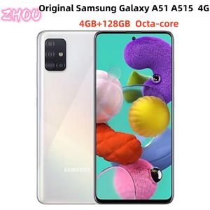 Gerenoveerd Samsung Galaxy A515 6,5 inch 128 GB ROM 4G LTE Mobiele telefoon Octa-core smartphone 1PC