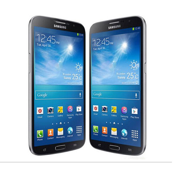 Téléphone portable Samsung Galaxy GALAXY Mega 6.3 I9200 remis à neuf Dual Core 1,7 GHz 16 Go 8MP 3200 mAh Batterie déverrouillée téléphone d'origine