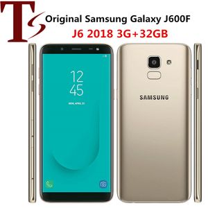 Samsung Galaxy J6 2018e J600F remis à neuf téléphone portable Android débloqué d'origine Octa Core 5.6 