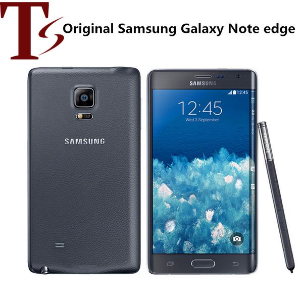 Samsung Galaxy Note Edge N915A N915T N915P N915V N915F Téléphone portable débloqué 3 Go / 32 Go 5,6 pouces Multi-Touch 16MP Téléphone intelligent remis à neuf 1PC