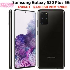 Gerenoveerd Samsung Galaxy S20 plus 5G G986U1 128GB ROM 12GB RAM Snapdragon 865 mobiele telefoon 6.7 