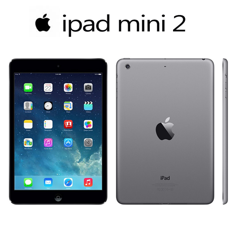Renoverade surfplattor Apple iPad Mini 2 7.9IC WiFi version 16GB 32GB 64 GB iOS Tablet Dual Core PC