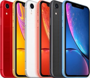 Gerenoveerde ontgrendelde originele Apple iPhone XR Six-Core Mobiele Telefooncamera 64G / 128G / 256G ROM IOS Face Phone