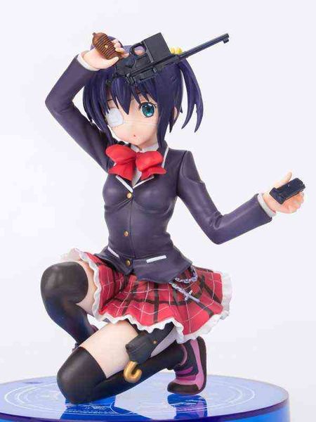 Indépendamment de mes illusions d'adolescent de grandeur Anime Figure Takanashi Rikka PVC Figurine Jouets Je veux un rendez-vous! Poupée modèle H1124