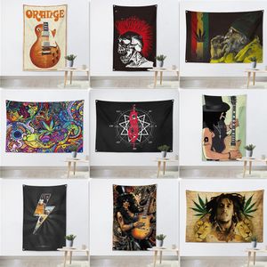 REGGAE Punk Rock Art Poster Carteles decorativos de pared Banderas para colgar en la pared Metal Música Arte Lienzo Pintura Tapiz para dormitorio y habitación Decoración del hogar - Los mejores regalos para los fanáticos del rock