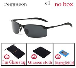 reggaeon klassiekers Merk Designer Gepolariseerde Mannen Modieuze Zonnebril Mannelijke Rijden Randloze Zonnebril Voor Vrouwen Uv400 Eyewear7920200