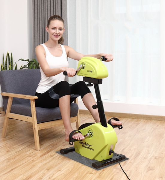 Équipement de formation de rééducation Machine de rééducation électrique des membres supérieurs et inférieurs Vélo pour personnes âgées hémiplégiques Accident vasculaire cérébral Main jambe