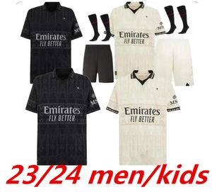 REIJNDERS 23 24 KOCHE voetbalshirts GIROUD DE KETELAERE RAFA LEAO voetbalshirt vierde 4e heren kindertenue uniformen 2023 2024 PULISIC LOFTUS-CHEEK AC THEO milans 999