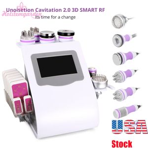 Hot Cavitation Body Sculpting Skin Verjonging Radio Frequentie Gezicht Lifting Rimpel Verwijder Hoge Ultrasound Cellulitis Removal Facial Lift Machine