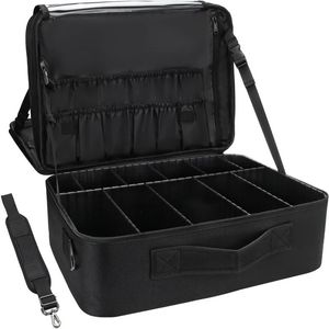 Relavel Make-up Case Extra Grote Tas voor Vrouwen Reizen Artist Box Nagellak Cosmetische Borstel Organizer 240223