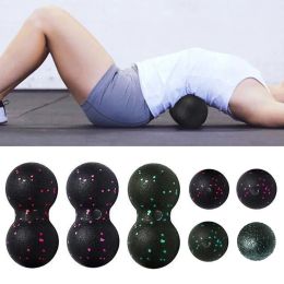 Relaxation Epp 8cm Balles d'arachide Massage corporel Fascia Ball High densité Muscle relaxation Lacrosse Fitness Yoga Myofascia Ball Soulagez la douleur