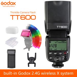 Sortie Godox TT600 2.4G Wireless Gn60 Master / Slave Camera Flash Speedlite pour canon Nikon Sony Pentax Olympus Fuji Lumix