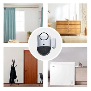 Betrouwbaar draagbare draadloze deurinductie-alarmvenster Anti-diefstal Apparaat met magnetische sensor voor thuisbeveiliging Een topkeuze voor beveiliging