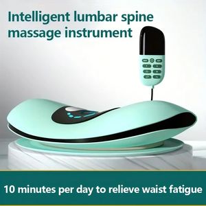 Soulagez instantanément les maux de dos avec le masseur lombaire à compresse chaude électrique intelligent !