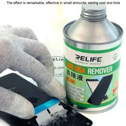 Relife RL-538 8222 8333 250 ml LCD OCA Remover-vloeistoffen voor iPhone SumSung Touchscreen Repair Lijmreiniging Polariser Verwijderen