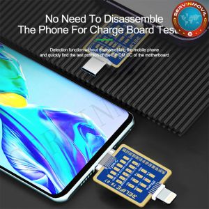 Relire TB-07 Type-C / USB Dock Flex Test Board pour iPhone et Android Phone U2 Battery Charging Dock Flex Easy Testing Tool