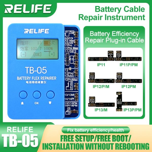 Relire TB06 / TB05 Battery Cable Repair Instrument Configuration sans adaptation et sans démarrage à divers modèles pour iPhone IP8G-14pm