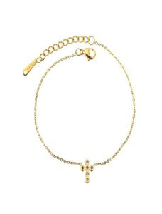 Bracelet de charme religieux bracelet bracelets en acier inoxydable en or pour femmes bijoux américains bijoux femme 20209764573