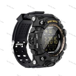 Relogio EX16S Smart Watches Bluetooth IP67 Smartwatch Smartgios Relogómetros Pedómetro Stopwatch WRISTWATCH FSTN Pantalla Reloj para iPhone Android Watch 949