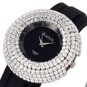 Reloj femenino de lujo para mujer, relojes de pulsera con diamantes de imitación, reloj de vestir informal para mujer, reloj Montre Femme Saat Hodinky