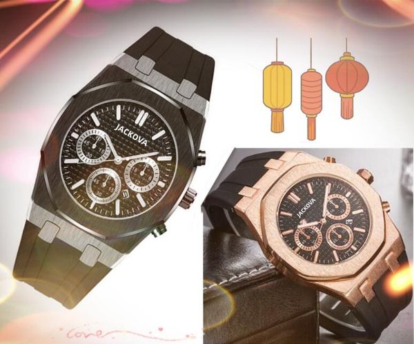 Relogio Masculino 42mm sport militaire hommes montres mode japon mouvement à Quartz Unique Silicone étanche affaires montres orologio di lusso Super cadeaux