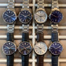Relogio Masculino Business Style Men Watches Diseñador de moda Banda de acero inoxidable Reloj con etiqueta calendario vigilante 2022291X