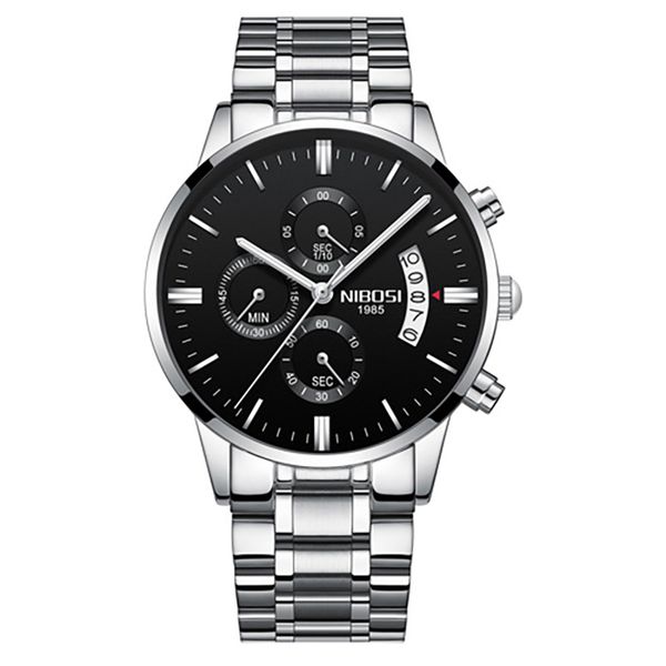 Relogio Masculino hommes montres célèbre marque supérieure hommes mode tenue décontractée montre NIBOSI militaire Quartz montres Saat