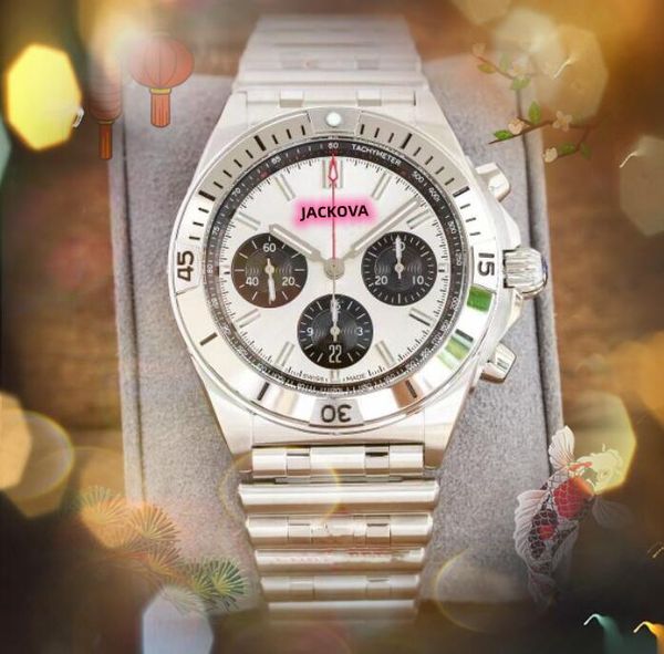 Relogio Masculino Popuar quartz mode hommes montres date automatique entièrement fonctionnel chronomètre montre-bracelet super saphir verre affaires horloge lumineuse bracelet