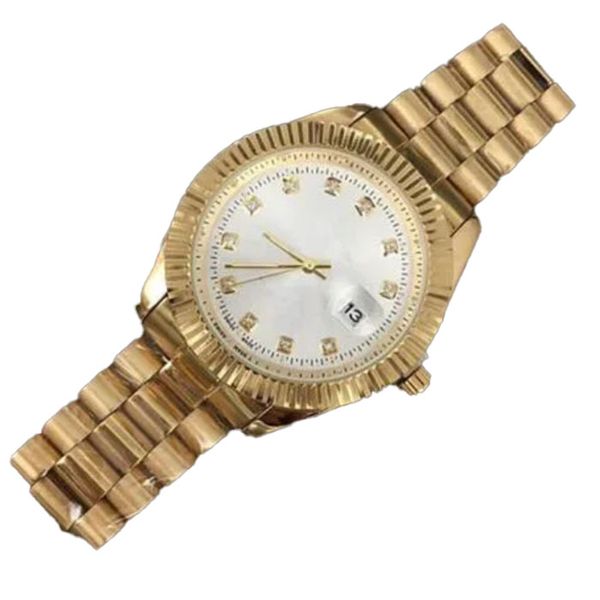 Relogio Top Marque De Luxe Montre Hommes Calendrier Black Bay Nouveau designer Diamant montres de haute qualité femmes Robe horloge en or rose reloj