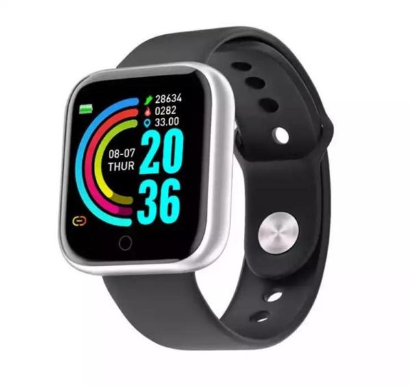 Reloj bracelets intelligents montre intelligente y68 santé fitness tracker intelligent d20 smartwatch2473170