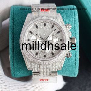 Reloj Rollen Relojes Diamond Mens horloges 40 mm automatisch mechanisch horloge dames polswatch Montre de luxe roestvrij staal voor mannen mode polshorloges sporthandshand