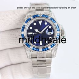 Rôles de reloj Relojes Shinny Watch Mens Watch 40mm 3135 Modèle Sapphire Automatique MECGEMIQUE STRAPE ACI