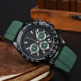 Relojes Wrist Watches for Men 2024 Nouvelles montres pour hommes Tous cadran quartz Watch de haute qualité Top Luxury Brand Clock Men Men Omegawatch 0L03