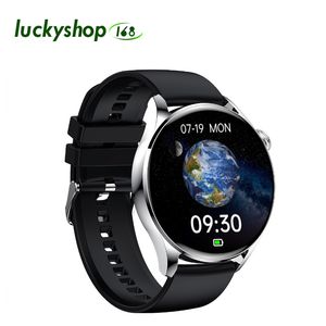 GT5 montre intelligente NFC réponse appel Fitness Tracker charge sans fil 1,28 pouces horloge ronde bricolage cadran pour téléphone IOS Android Smartwatch