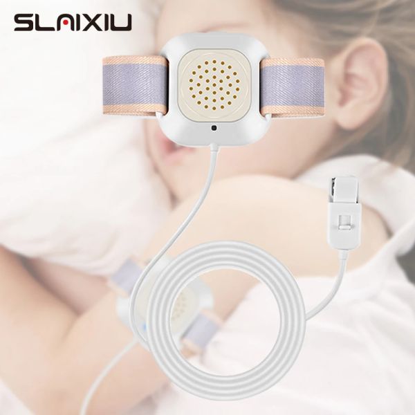 Rappel Alarme d'énurésie nocturne pour les garçons et les filles USB Alarme rechargeable de pipi avec des sons et un capteur d'énurésie nocturne pour les enfants adultes