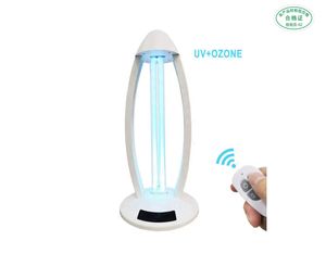 Les lampes germicides UV télécommandées 38W avec ozone pour l'amélioration de la maison couvrent efficacement jusqu'à 40 mètres carrés