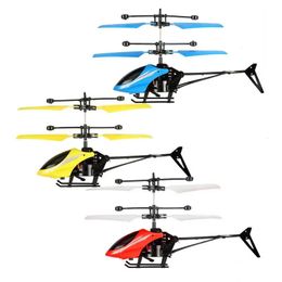 Afstandsbediening Vliegtuigen Speelgoedhelikopter Inductie Zweven Veilig Valbestendig Vliegen Speelgoed Minihelikopters voor kinderen Drone 231229