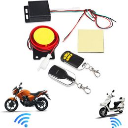 Télécommande Alarme Moto Système De Sécurité Moto Protection Contre Le Vol Vélo Moto Scooter Moteur Système D'alarme livraison gratuite
