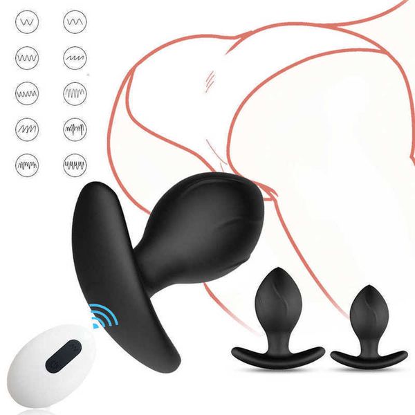 Control remoto Anal Plug Butt para parejas adultos juego masturbador