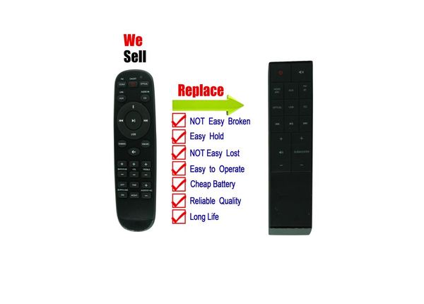Télécommande pour Philips TAB7305 TAB730537 TAB730510 TAB6405 TAB640510 TAB850510 TAB880510 TAB880596 TAB890510 barre de son S6432103
