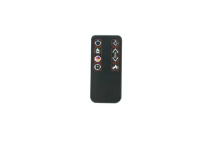 Control remoto para llama real 5950E-E 5010E-GRY 4199 4099 1290E-W G1200E-W G1200E-B 7100E-BW 4130E-W Chimenea eléctrica Calentador de espacio de cuarzo infrarrojo