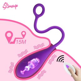 Télécommande Kegel Ball Vibrateurs de massage vaginal pour femmes Love Electric Boules d'oeuf vibrant le jouet sexy