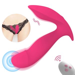 Afstandsbediening slipjes vibrators dildo's voor vrouwen GSPOT clitoris onzichtbare vlinder eieren volwassen producten meisjes 18 240412