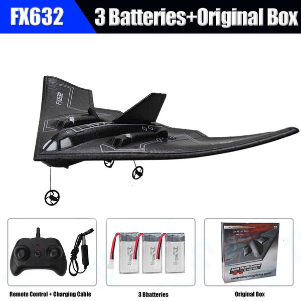 Telecomando Rc Aircraft B2 Stealth Bomber 34CM Wingspan Radio Controlled Plane Aliante Giocattolo