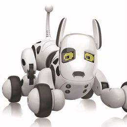 Afstandsbediening Smart Robot Dog Programmable 2.4G Wireless Kids Toy Intelligent Talking Robot Dog Electronic Pet Kid Gift