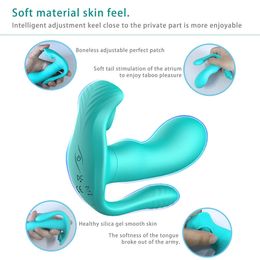 Télécommande vibratrice Panties pour femmes pour femmes Vagin Toy Clitoris Stimulator Pussy Puste Female Masturbation Tool Sex Machines 240402