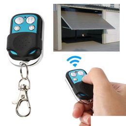 Télécommandes 43Hz commutateur de commande sans fil récepteur RF 4 boutons duplicateur copie code clé de clonage pour porte de voiture porte de garage Drop D Dhqt6