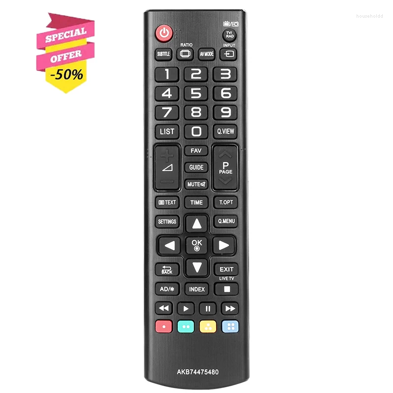 Telecomandi AKB74475480 Controllo per LG TV 32LH500D 32LH501C 32LH500DZA 43LH500T 43LH501C 49UH664V 65UF675V 32LH500D-ZA