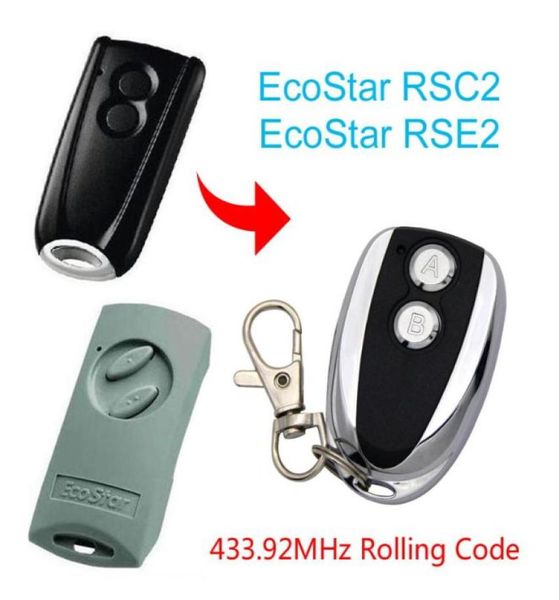 Controles remotos Hormann Ecostar RSE2 RSC2 Comaptible Handsender 433Mhz Rolling Code9894047